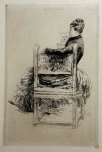 Charger l&#39;image dans la galerie, La femme au chien.  1889.
