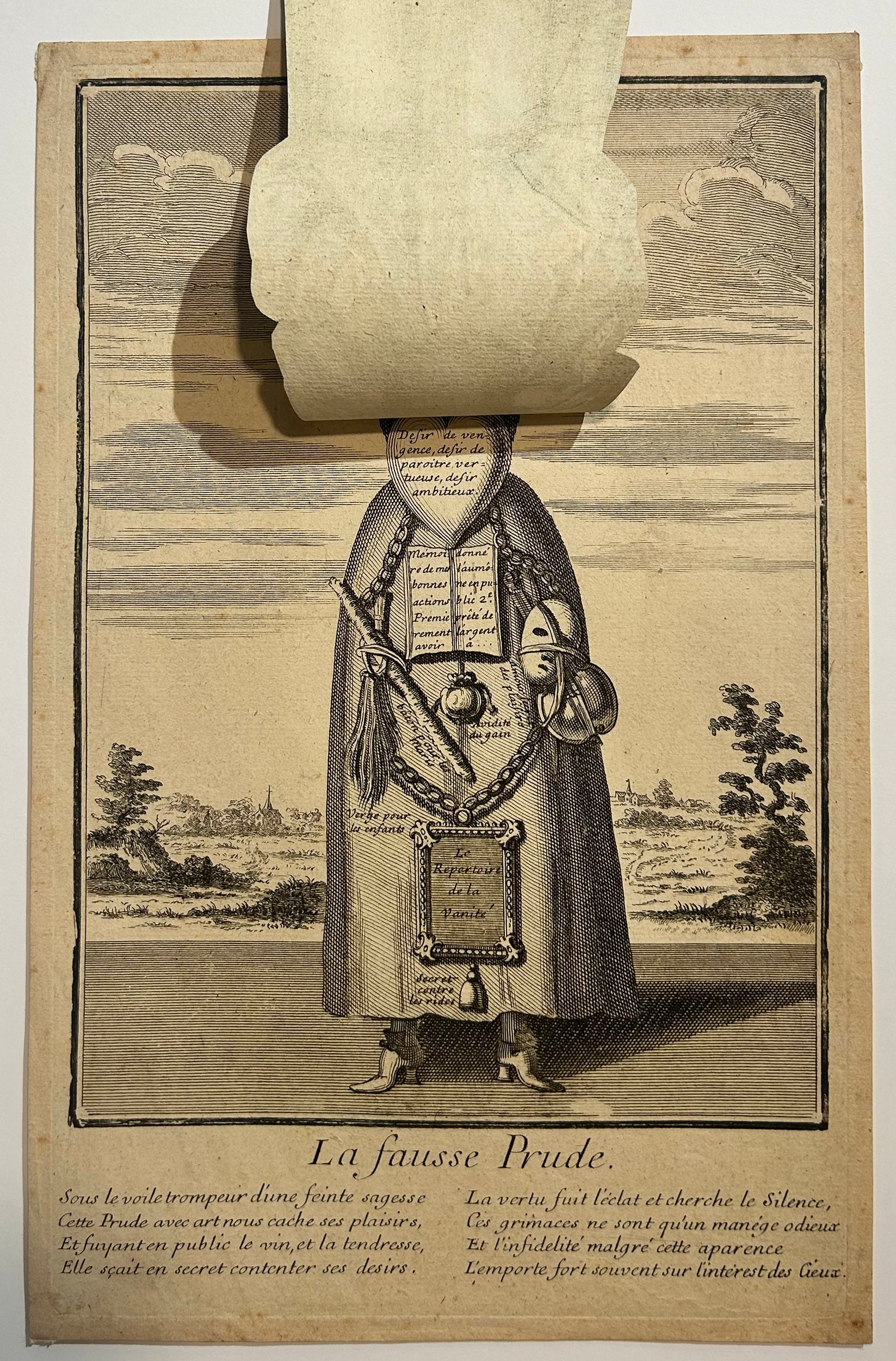 La fausse Prude.  c.1690-1700.