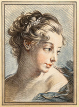 Charger l&#39;image dans la galerie, Deuxième tête de femme.  1767.
