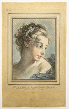 Charger l&#39;image dans la galerie, Deuxième tête de femme.  1767.
