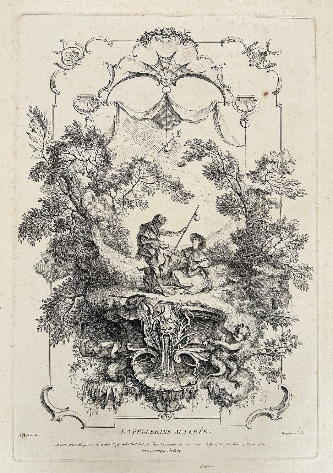 La Pellerine altérée.  c.1729.