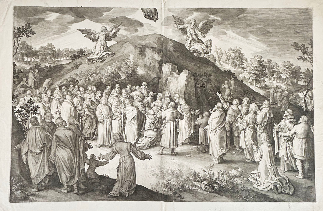 Ascension du Christ sur le mont des Oliviers. 1613.