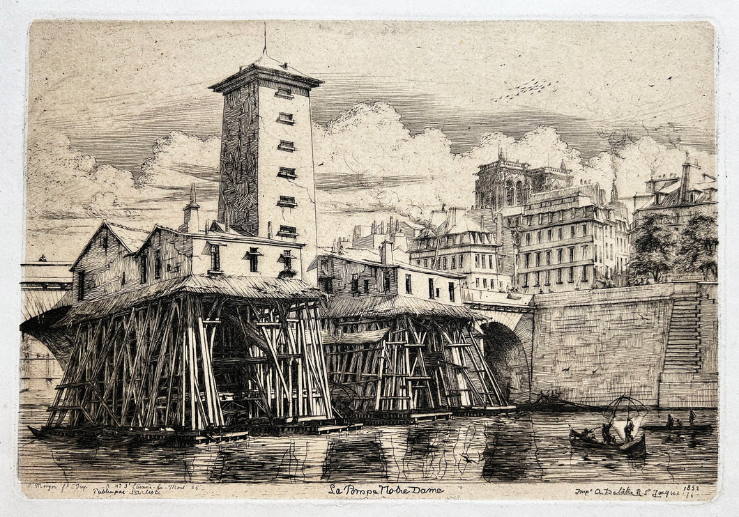 La Pompe Notre-Dame.  1852.