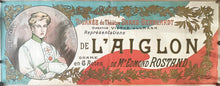 Charger l&#39;image dans la galerie, Affiche pour L&#39;Aiglon, Tournée du Théâtre Sarah Bernhardt. 1900.
