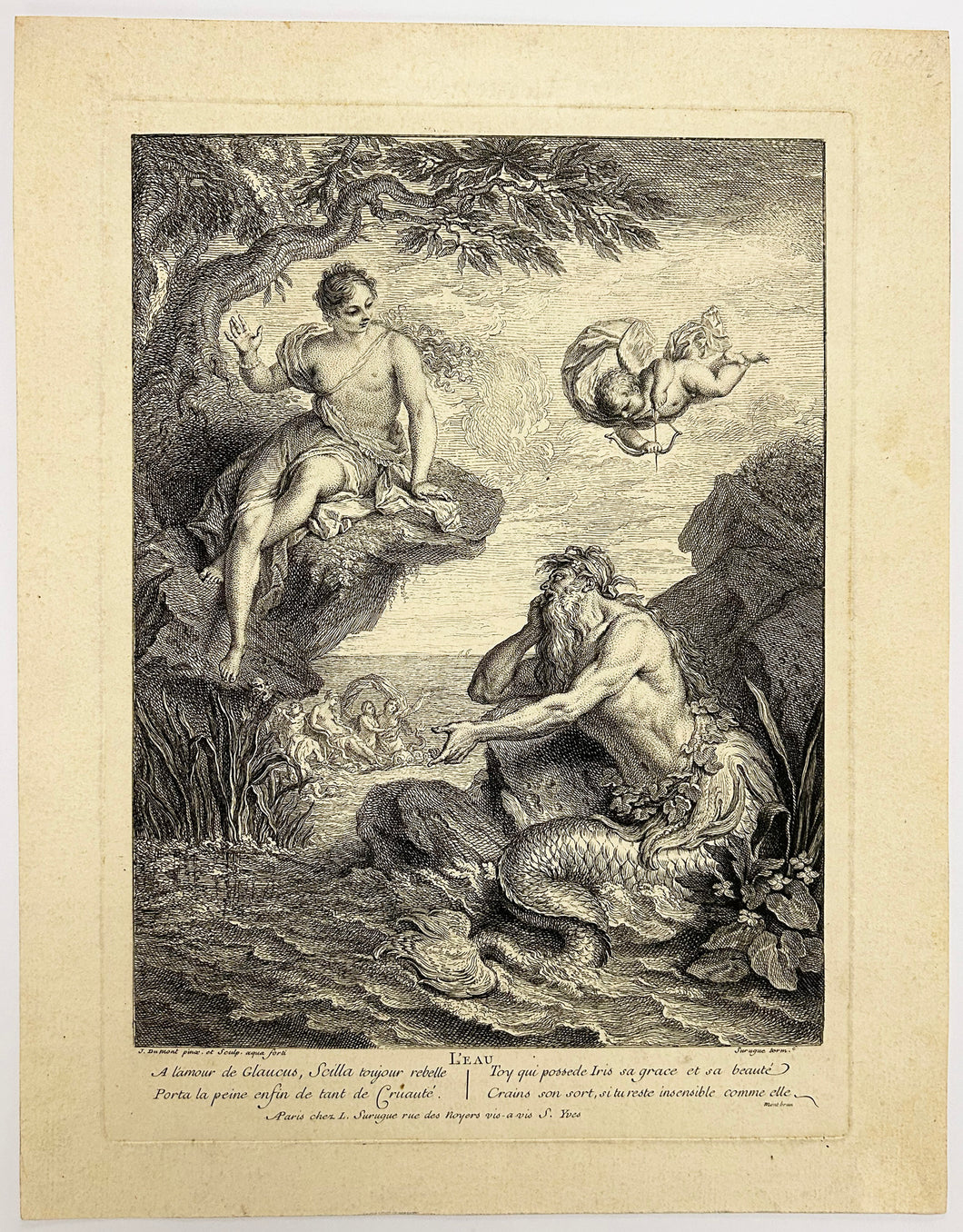 L'eau. 1726.