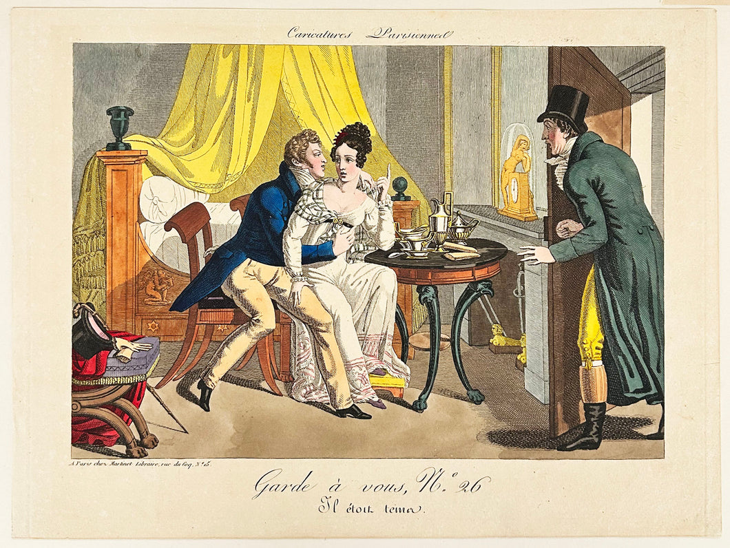 Garde à vous, n°26. Il était temps.  c.1820.