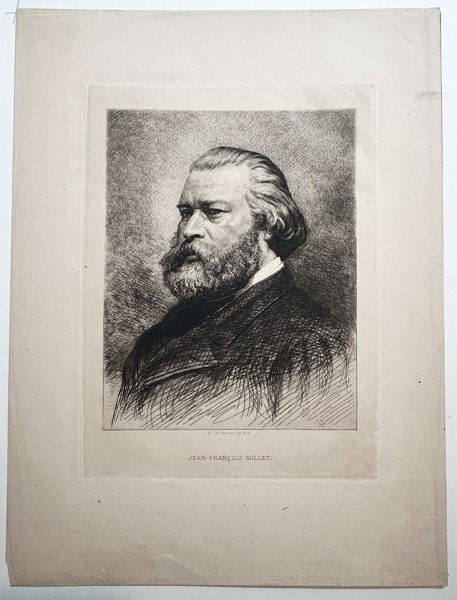 Portrait de Jean-François Millet (1814†1875). 1882.