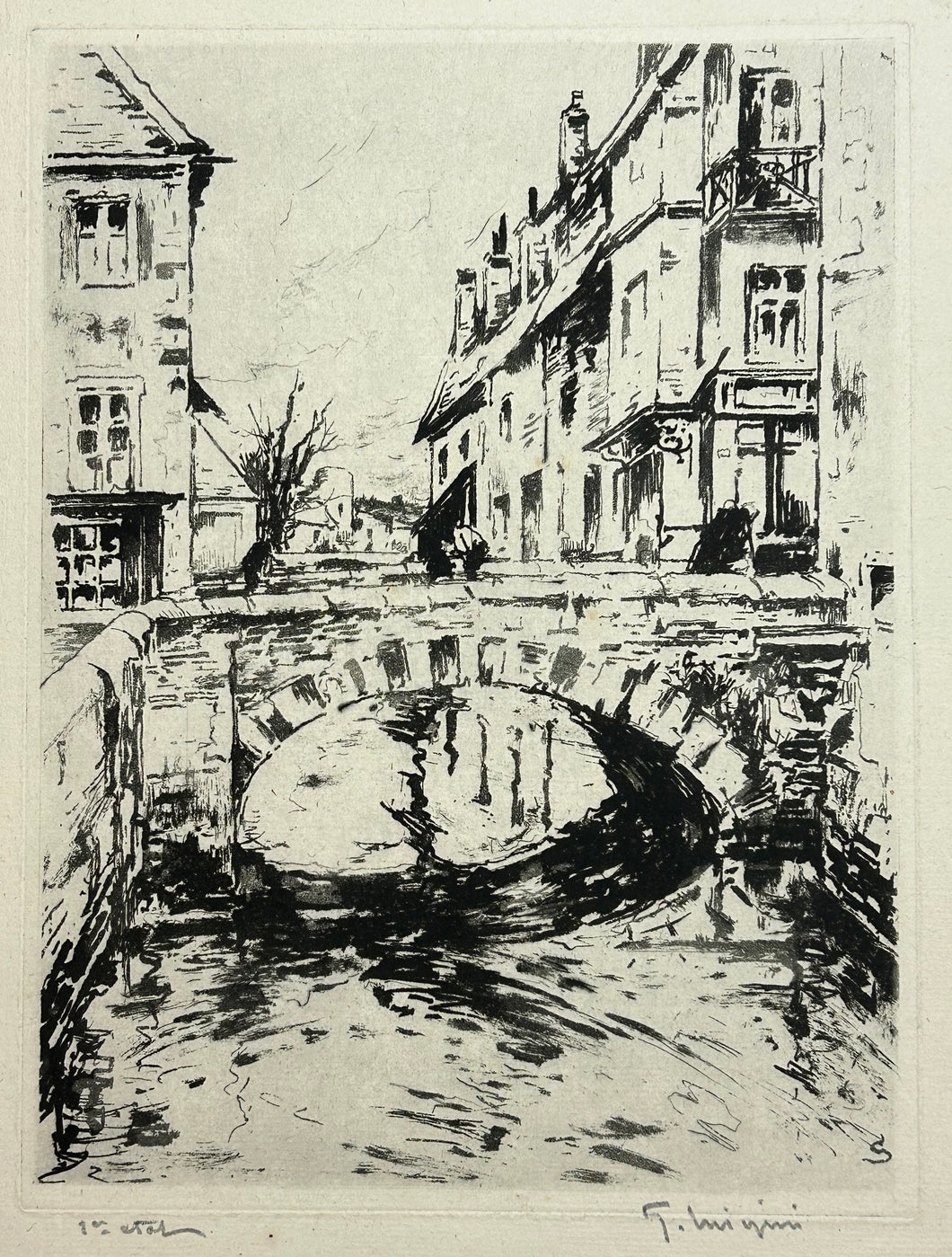 [Le petit Pont]. c.1920.