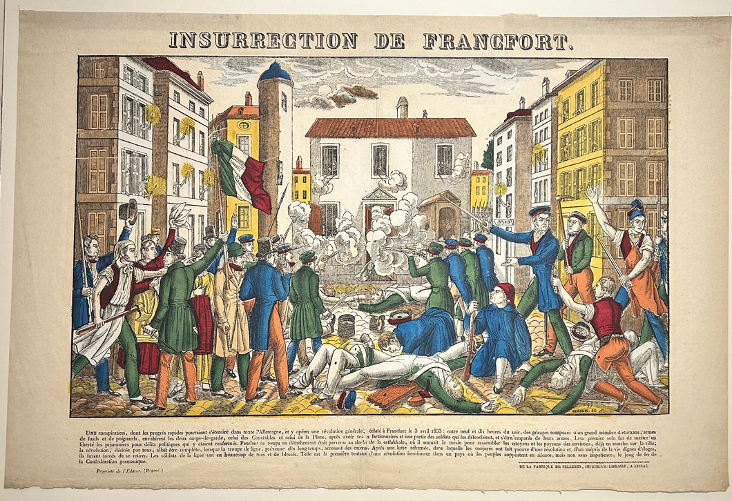 Insurrection de Francfort (en 1833).