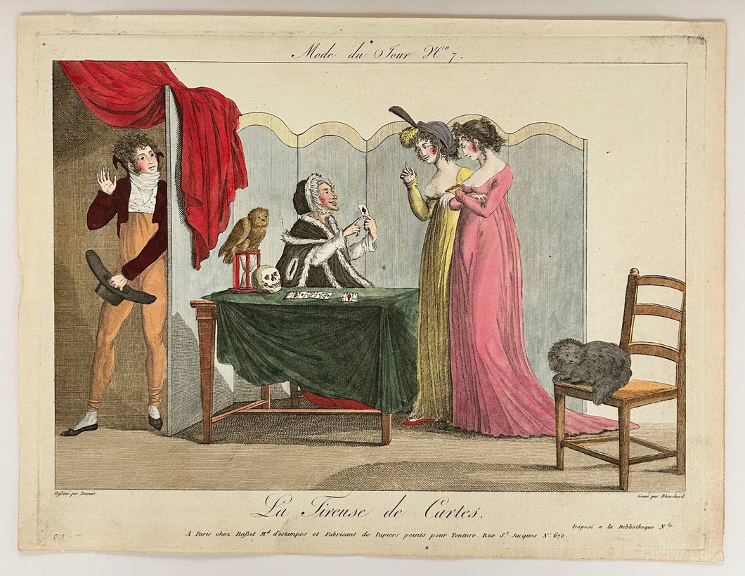 La tireuse de cartes.  c.1810.