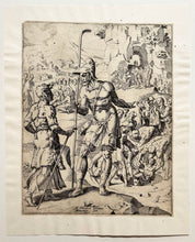 Charger l&#39;image dans la galerie, Joseph demande à un berger où sont ses frères. 1550.
