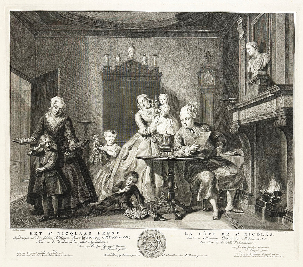 La fête de St. Nicolas.  1761.