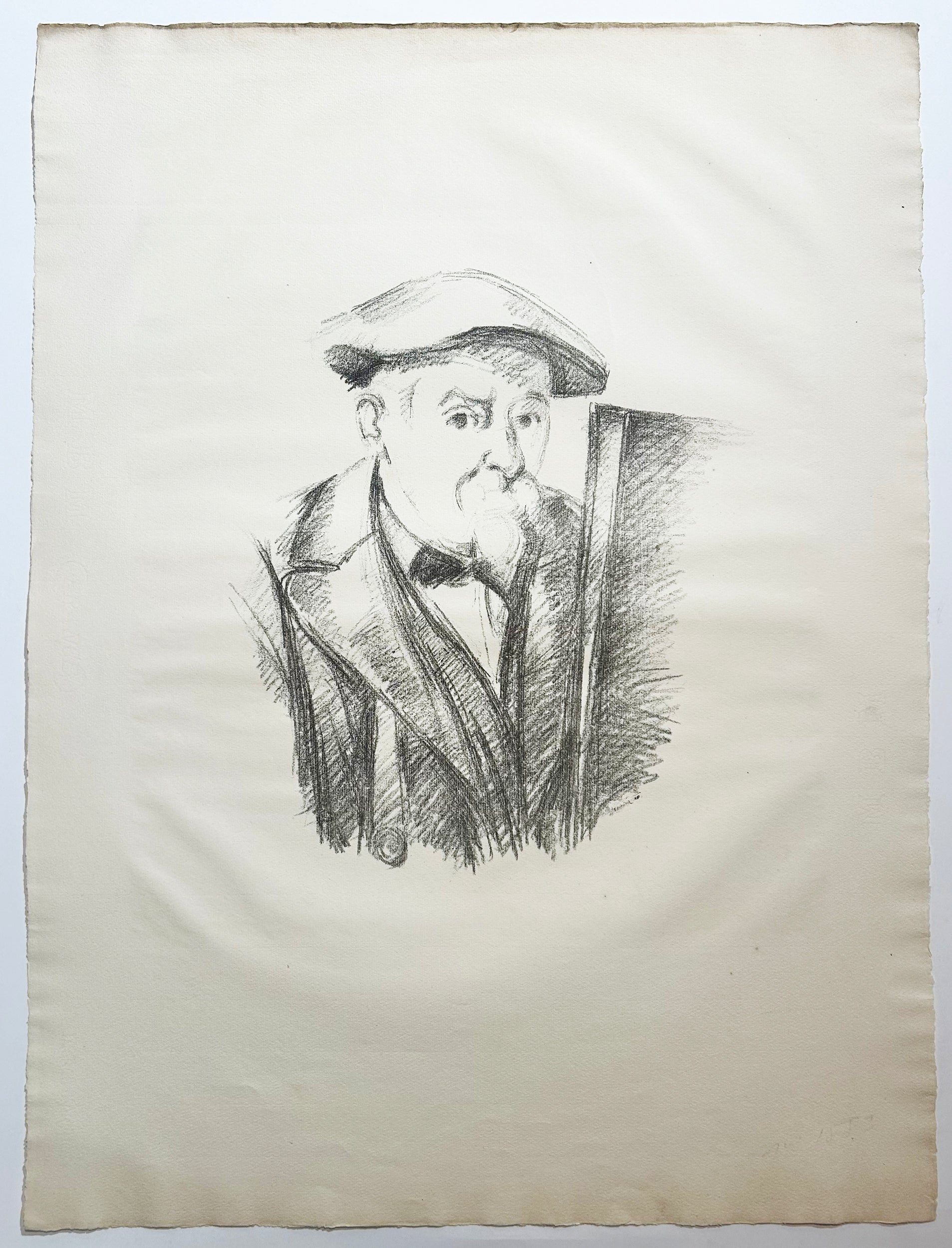 Portrait de Cézanne par lui-même. 1896-1897.