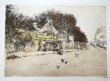 Charger l&#39;image dans la galerie, Sur le Quai à Passy l’Automne.  1909.

