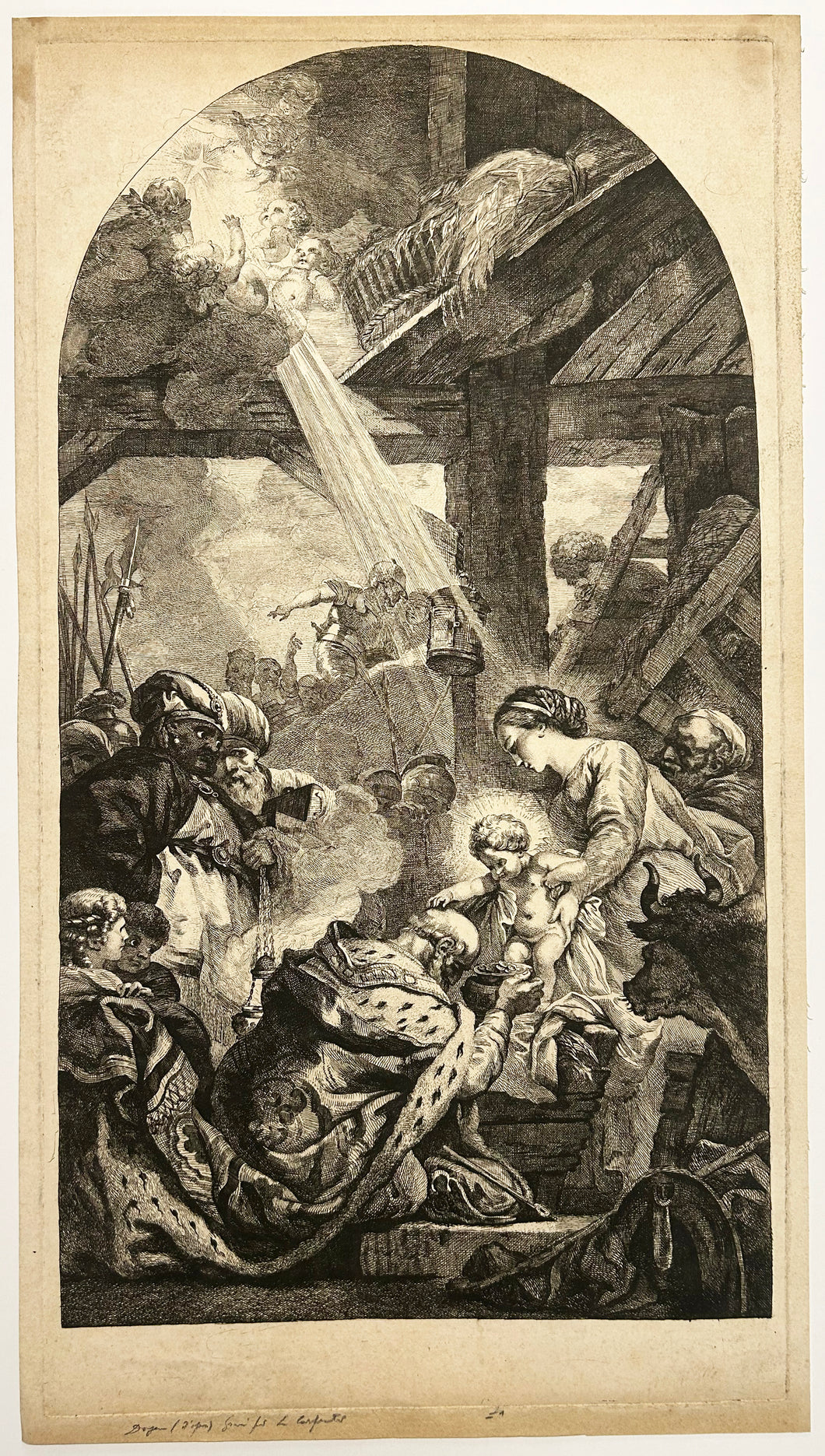 L'adoration des Mages.  1769.