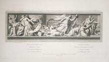 Charger l&#39;image dans la galerie, Hommage à la deuxième législature. Premier bas-relief placé sur l&#39;Arc de Triomphe élevé au Champ de Mars, pour la Fédération générale des Français, célébrée à Paris le 14 juillet 1790.  1791-1792.
