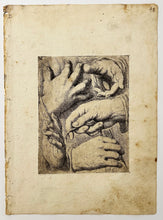 Charger l'image dans la galerie, Mains. La cinquième porte une plume (Manos. Cinco (2,1,2), la quinta lleva una pluma).  1693.

