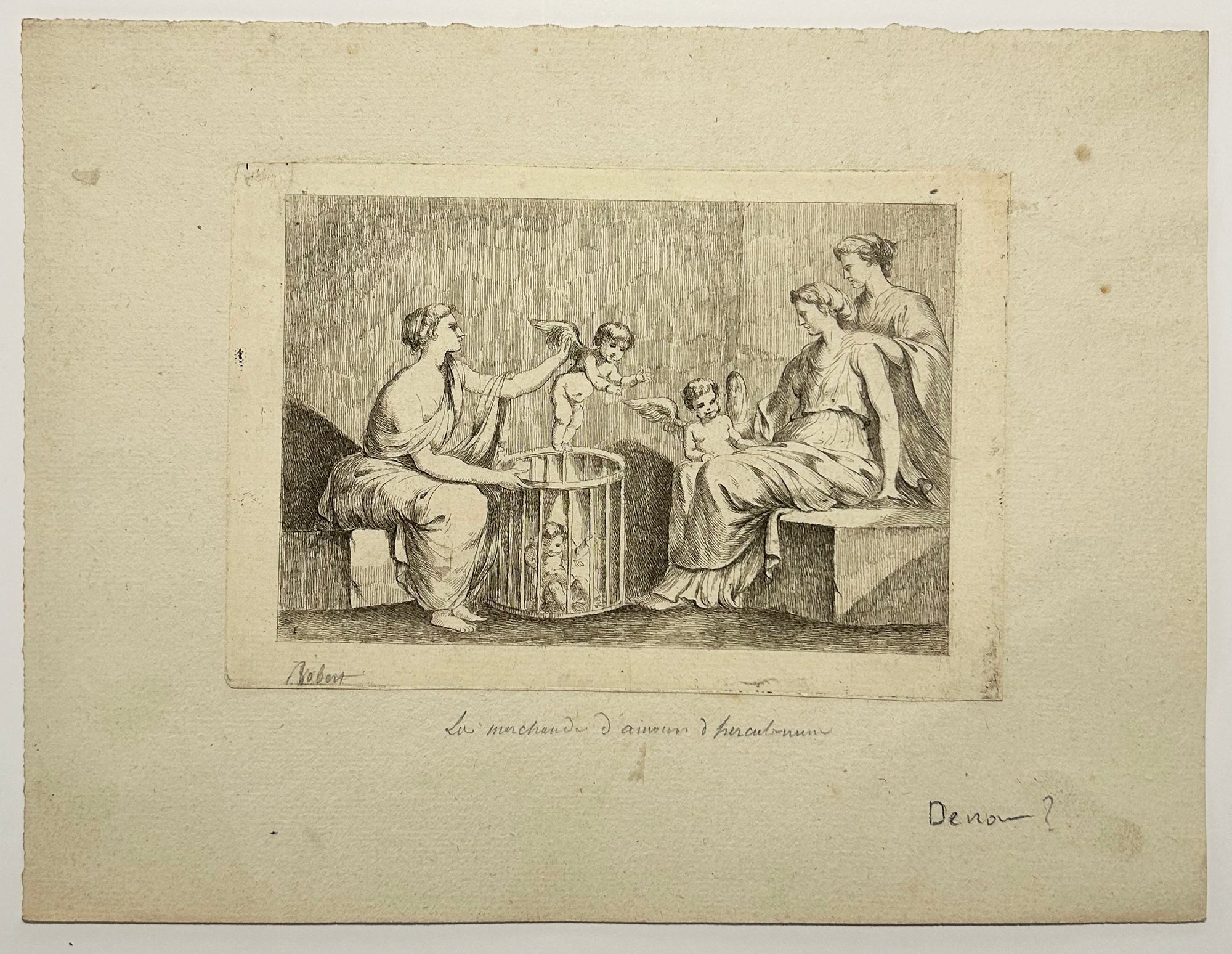 La marchande d'Amours d'Herculaneum.