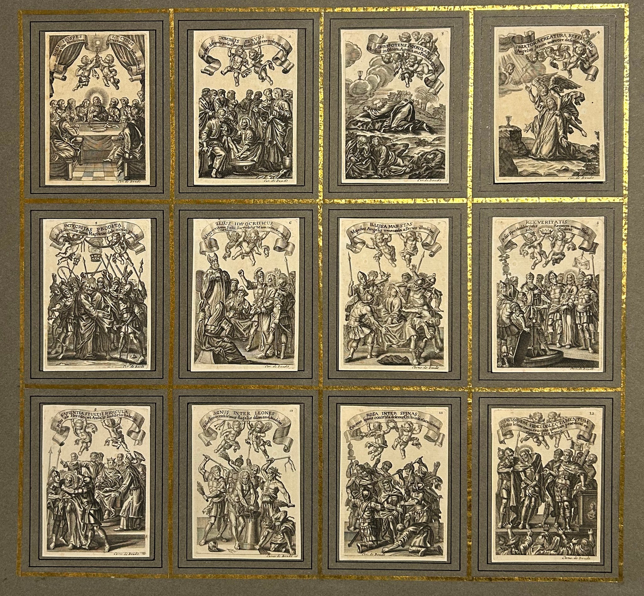 La Passion du Christ en 24 tableaux.