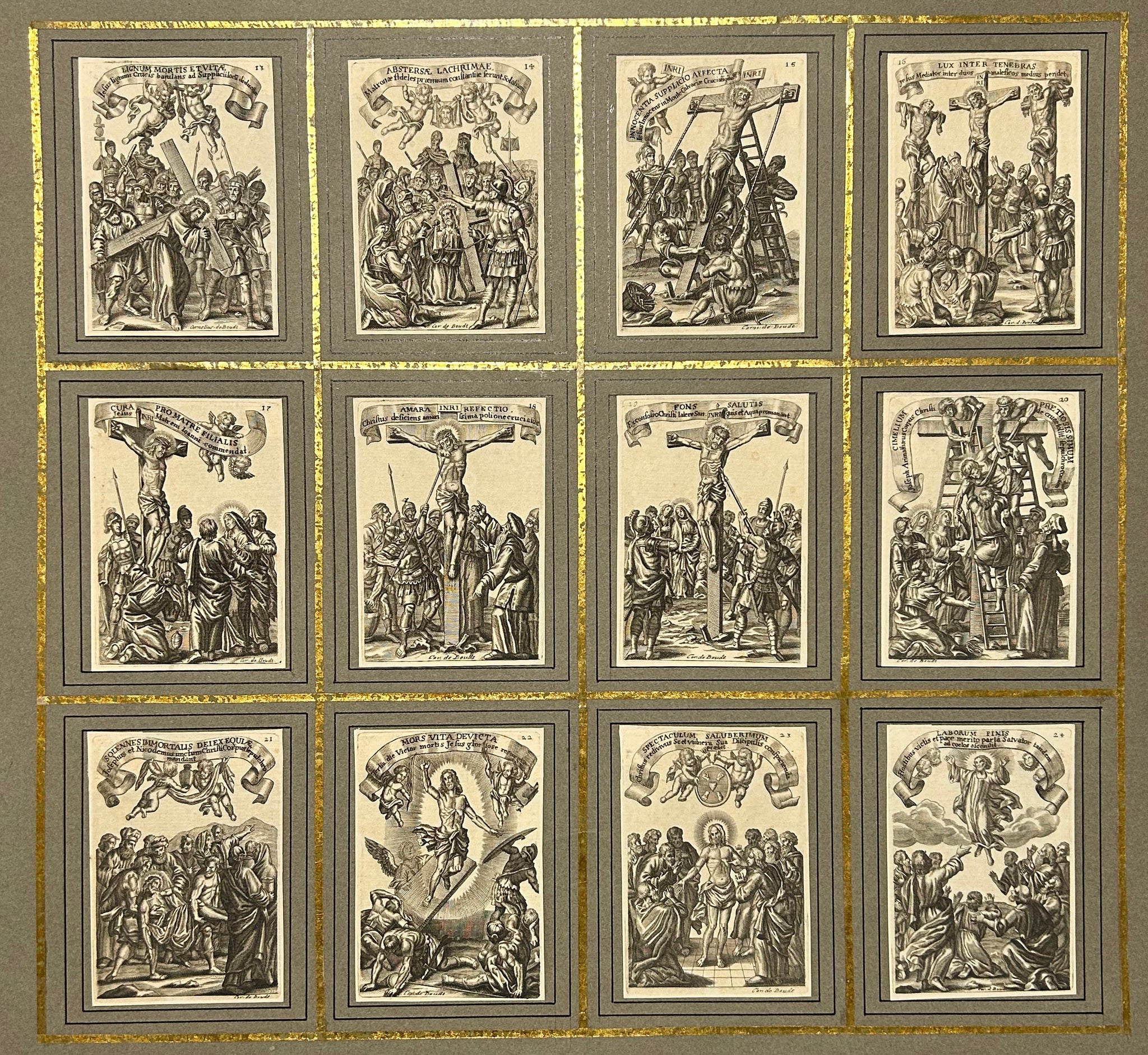 La Passion du Christ en 24 tableaux.