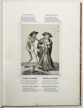 Charger l'image dans la galerie, La danse des Morts à Bâle de J. Holbein.  c.1840.
