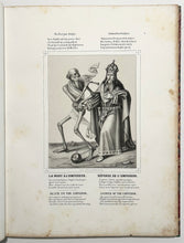 Charger l'image dans la galerie, La danse des Morts à Bâle de J. Holbein.  c.1840.
