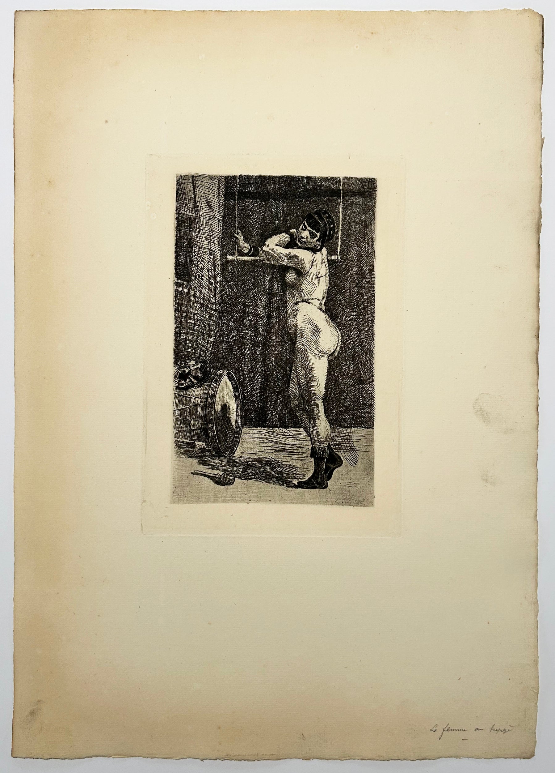 La femme au trapèze. 1875.