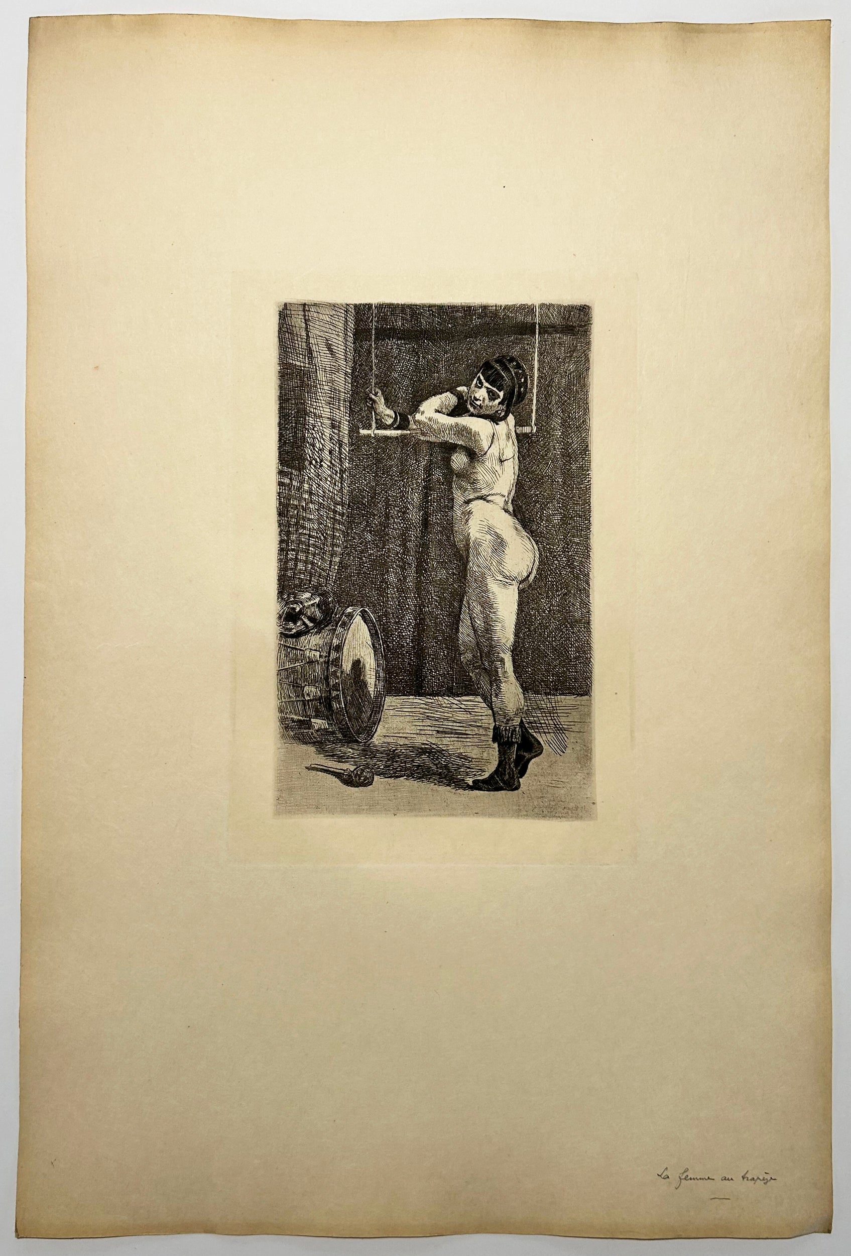 La femme au trapèze. 1875.