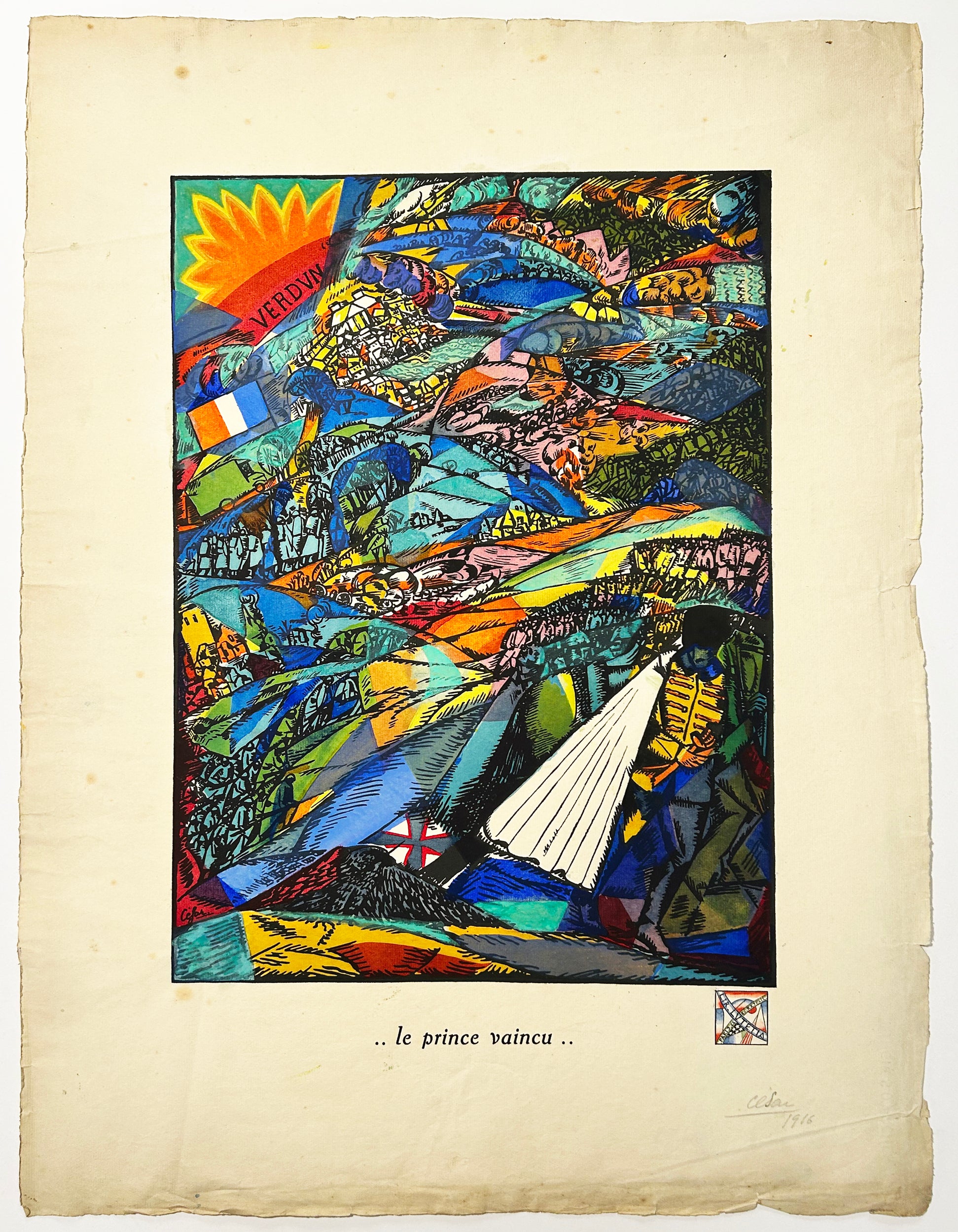 Le prince vaincu… 1916.