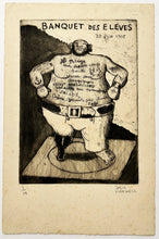 Charger l'image dans la galerie, Invitation pour le Banquet des élèves du 30 juin 1935.
