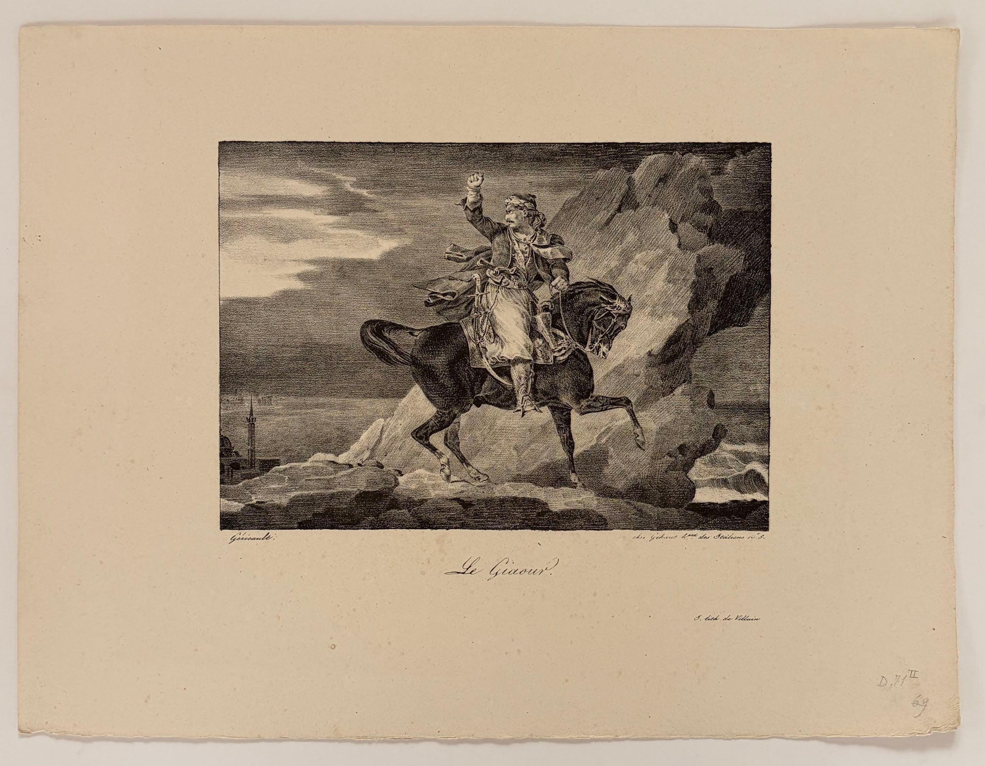 Le Giaour. 1820.