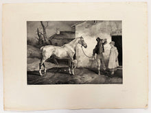 Charger l'image dans la galerie, Vieux cheval à la porte d'une auberge. 1822.
