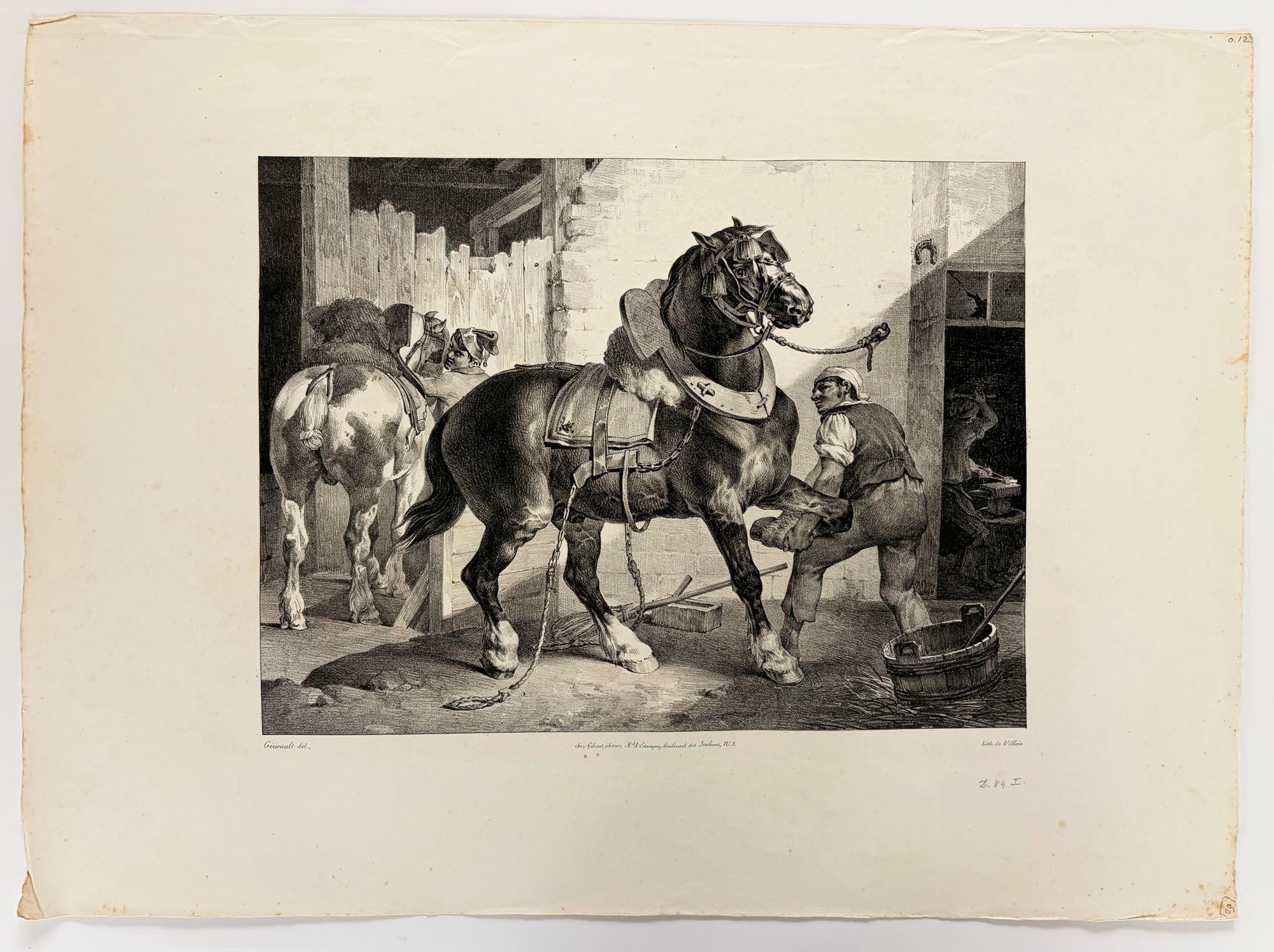Le maréchal français.  1822.