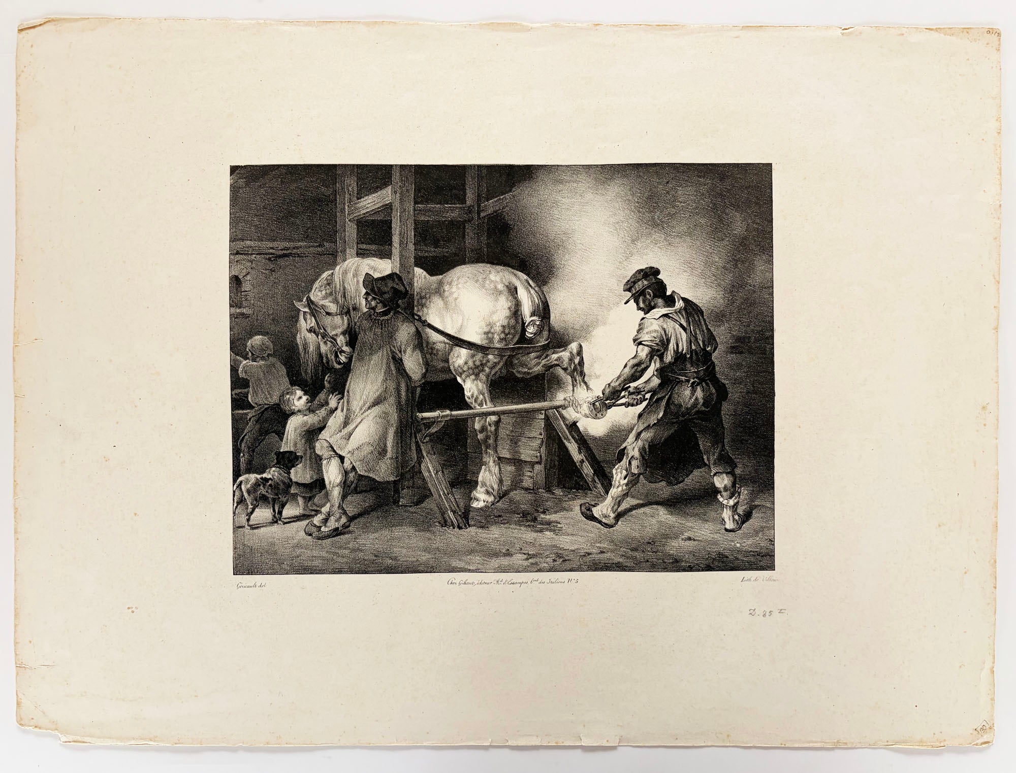 Le maréchal flamand.  1822.