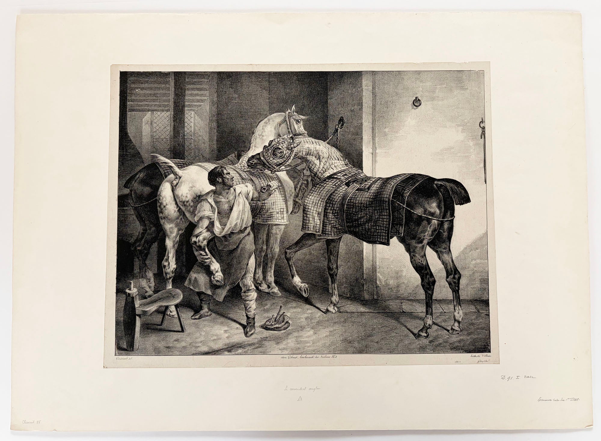 Le Maréchal anglais.  1822.