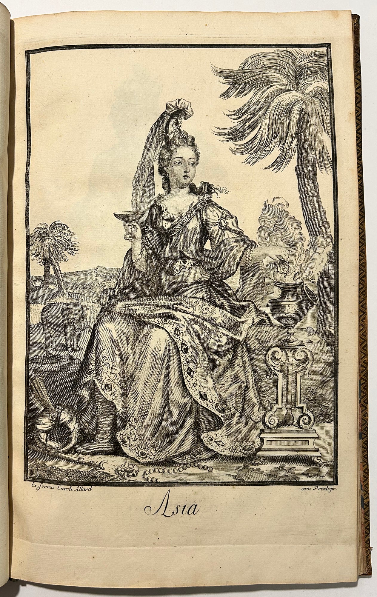 Portraits des Princes & Princesses de ce tems & Le Monde représenté en ses parties, élémens, saisons, métiers, masquerades et balet d'Amour par Charles & Abraham ALLARD.