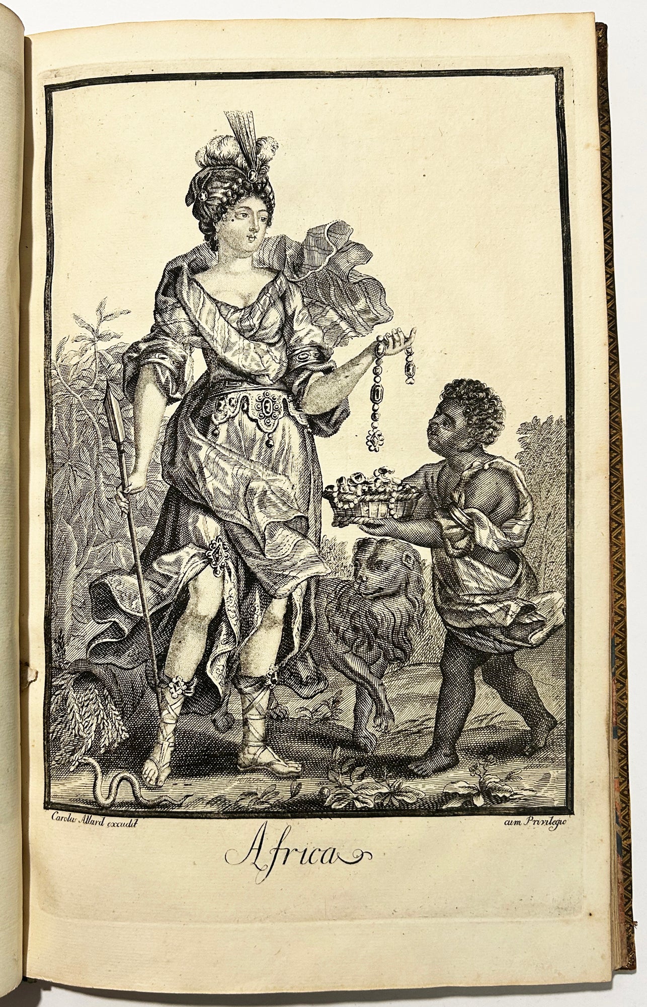 Portraits des Princes & Princesses de ce tems & Le Monde représenté en ses parties, élémens, saisons, métiers, masquerades et balet d'Amour par Charles & Abraham ALLARD.