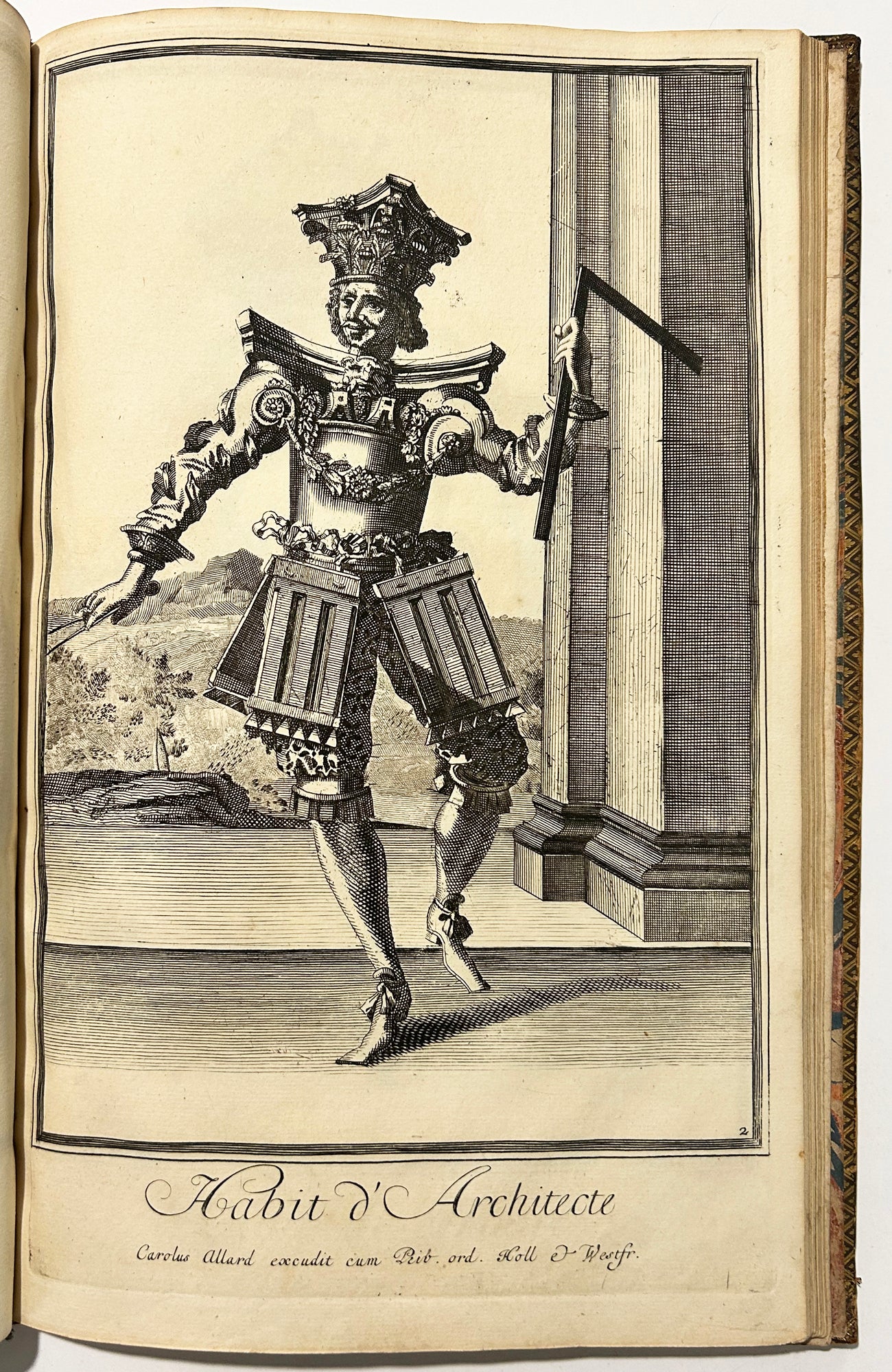 Portraits des Princes & Princesses de ce tems & Le Monde représenté en ses parties, élémens, saisons, métiers, masquerades et balet d'Amour par Charles & Abraham ALLARD.