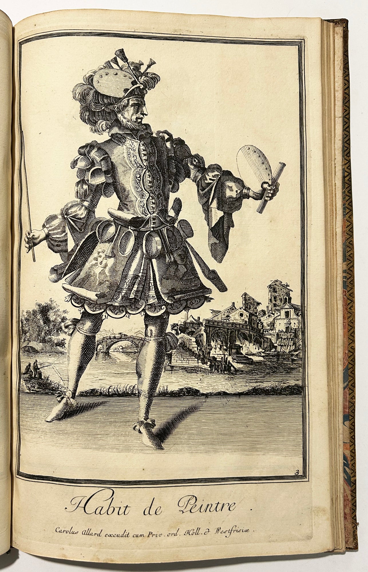 Portraits des Princes & Princesses de ce tems & Le Monde représenté en ses parties, élémens, saisons, métiers, masquerades et balet d'Amour par Charles & Abraham ALLARD.
