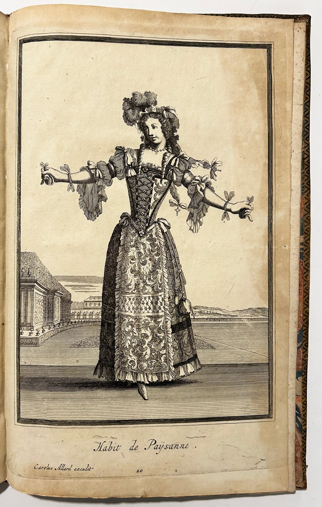 Portraits des Princes & Princesses de ce tems & Le Monde représenté en ses parties, élémens, saisons, métiers, masquerades et balet d'Amour par Charles & Abraham ALLARD.