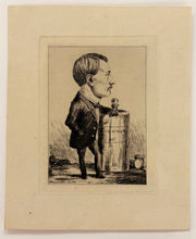 Charger l'image dans la galerie, Autoportrait de l'artiste avec un flacon d'acide nitrique.  1867.
