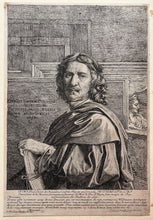 Charger l&#39;image dans la galerie, Portrait de Nicolas Poussin à l’âge de 56 ans. 1650.
