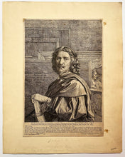 Charger l&#39;image dans la galerie, Portrait de Nicolas Poussin à l’âge de 56 ans. 1650.
