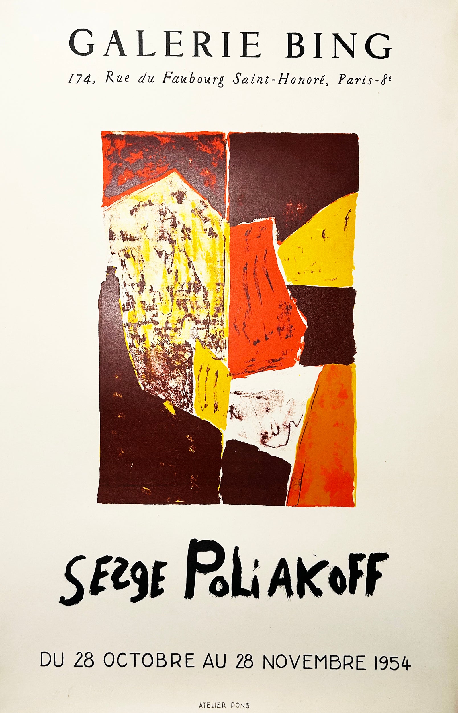 Affiche d'exposition 