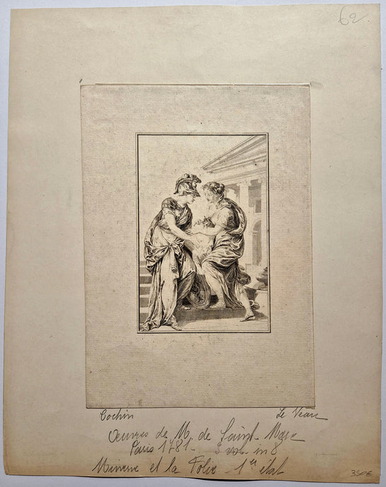 Minerve et la Folie. LE VEAU.
