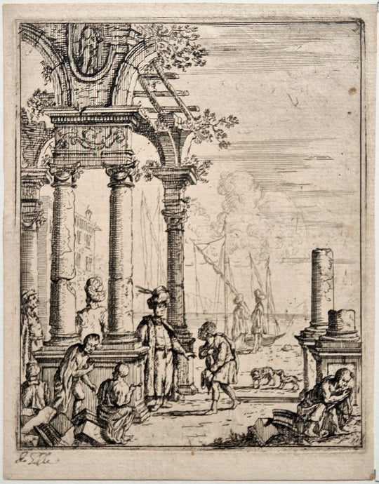 Turque et gueux. Geffels.
