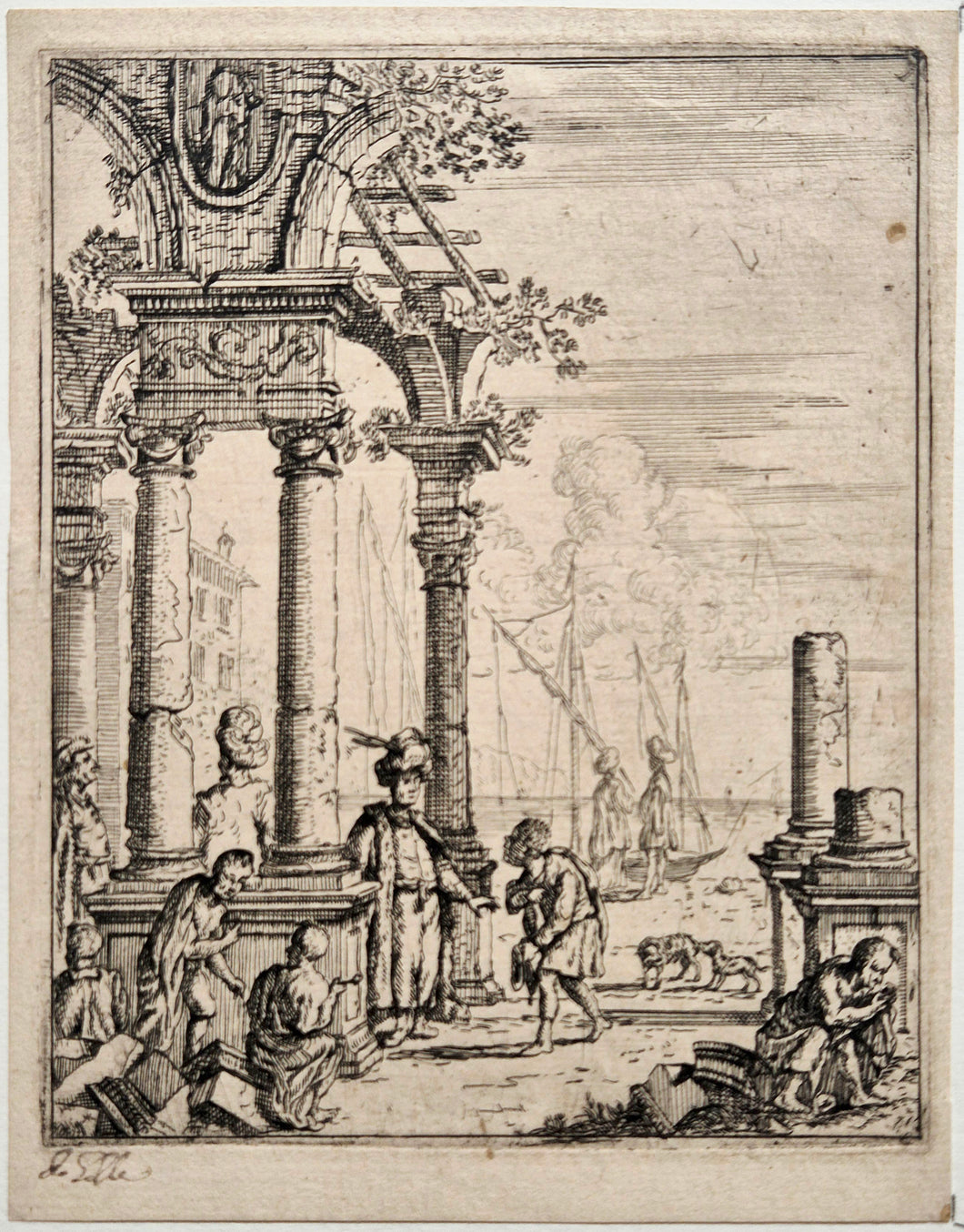 Turque et gueux. Geffels.