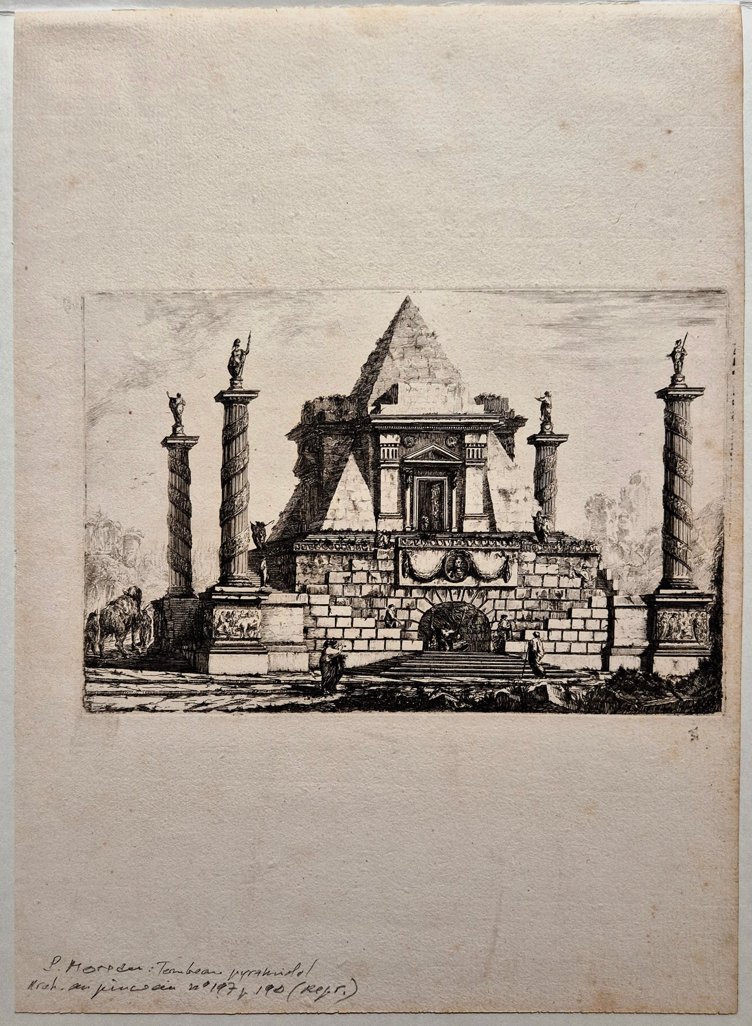 [Etude d'Architecture]. Moreau.