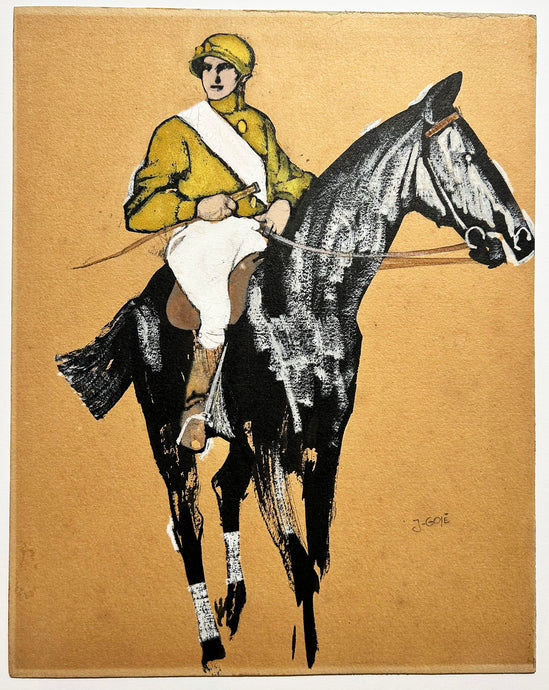 Jockey. Gose dessin.