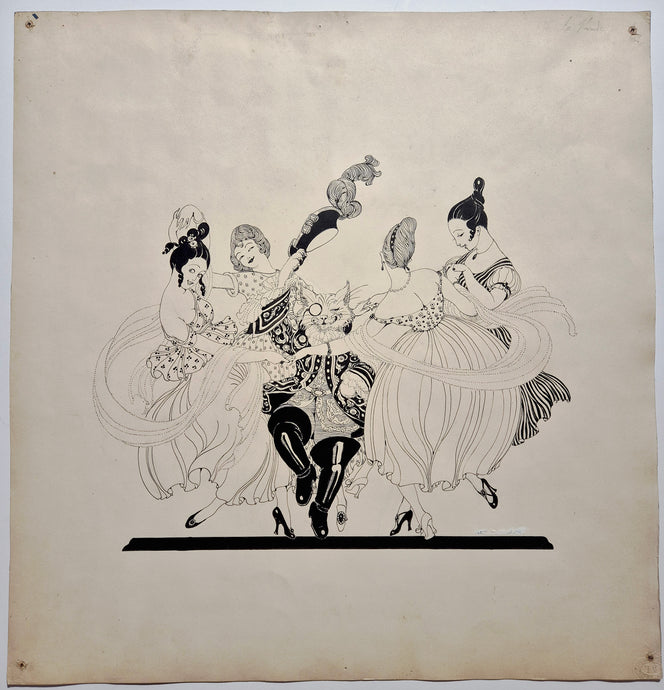 Ronde. Dessin de Gerda Wegener.